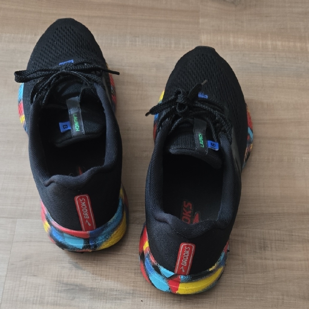 Brooks Black Multicolor Women's Sneakers - Picture 4 of 4